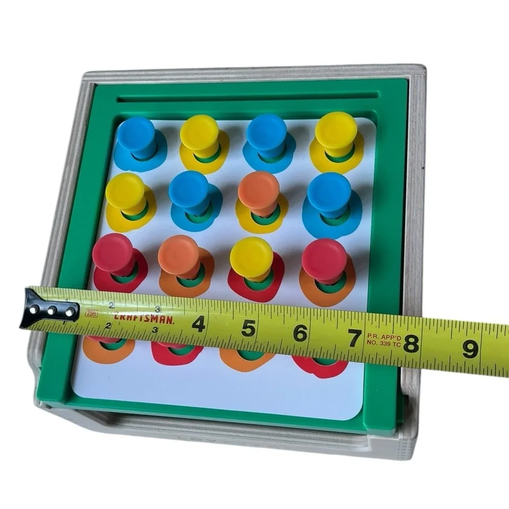 Lovevery Match & Tap Box Toy Investigator Play Kit Hammer Montessori Toddler